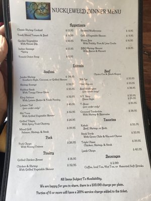 Menu photo 8 Nuckleweed Place La Luz, NM Menu photo 8 Nuckleweed Place La Luz, NM