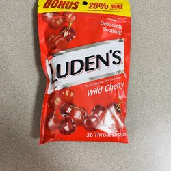 Family Dollar Store - Luden's Wild Cherry Cough Drops