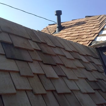 Martin Moran Roofing - Wood shingles in progress... - Roofing Near Me - Modesto, California Martin Moran Roofing - Wood shingles in progress... - Roofing Near Me - Modesto, California