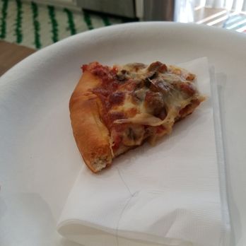 Marri's Pizza & Pasta - Does everyone see this nasty piece of hair coming out of the crust?!?!?!?!?!?!?!?!?!?!?!?!?!?!?!?!?!?!?!? - Italian Near Me - Orange, California