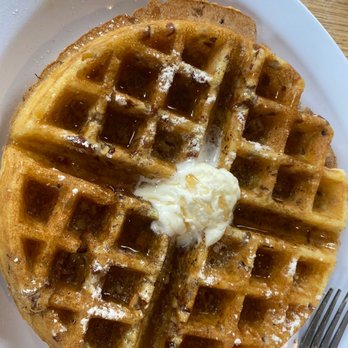 Johnny D's Waffles and Benedicts, Myrtle Beach - Pecan waffles - Breakfast & Brunch Near Me - Myrtle Beach, South Carolina