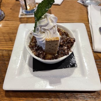 Square Grouper - Islamorada - S'more's dessert - Seafood Near Me - Islamorada, Florida Square Grouper - Islamorada - S'more's dessert - Seafood Near Me - Islamorada, Florida