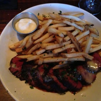 TAVERNA - Hangar steak with truffle frites - Italian Near Me - Jacksonville, Florida