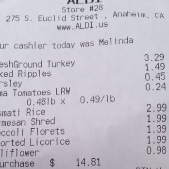 ALDI - Today's shopping trip - Grocery Near Me - Anaheim, California ALDI - Today's shopping trip - Grocery Near Me - Anaheim, California