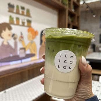 Semicolon Cafe - Matcha - Desserts Near Me - New Brunswick, New Jersey Semicolon Cafe - Matcha - Desserts Near Me - New Brunswick, New Jersey