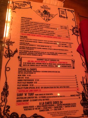 Menu photo 5 The Galley Santa Monica, CA Menu photo 5 The Galley Santa Monica, CA