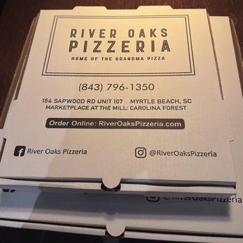 River Oaks Pizzeria - Leftovers are always a good thing - Pizza Near Me - Myrtle Beach, South Carolina