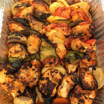 Panini Kabob Grill - 4 chicken skewers - Mediterranean Near Me - Irvine, California