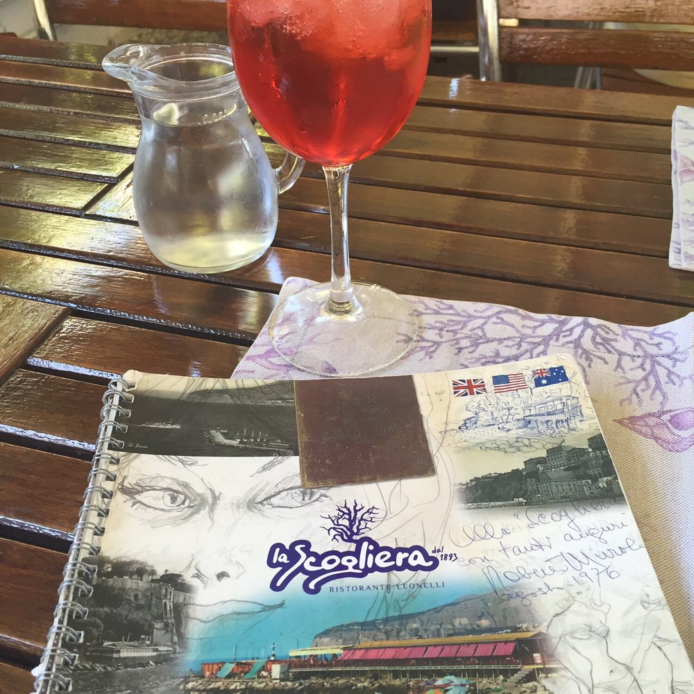 Great seaside stop for lunch. Free WiFi and great views of marina.