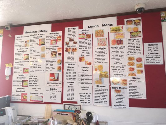 Menu photo 2 A & M Fried Chicken 2 Quitman, MS
