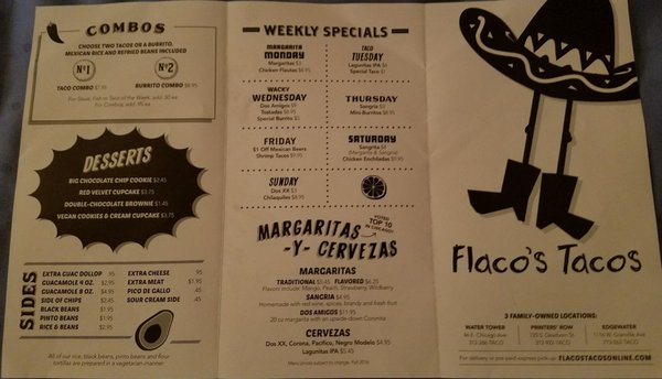 Menu photo 5 Flaco's Tacos Chicago, IL Menu photo 5 Flaco's Tacos Chicago, IL