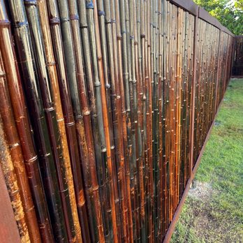 Moku Bamboo - Beautiful varnished bamboo! Caramel color. - Fences & Gates Near Me Moku Bamboo - Beautiful varnished bamboo! Caramel color. - Fences & Gates Near Me