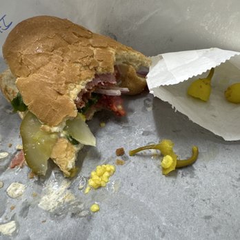 Express Grinder’s & More - here's proof that my sandwich didn't last very long - Coffee & Tea Near Me - San Bernardino, California
