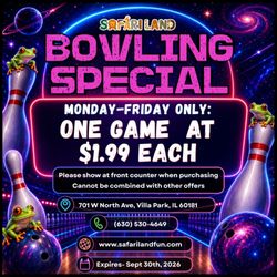 Safari Land - Bowling Special
