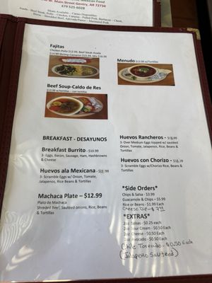 Menu photo 7 Don Taco Mexican Food Gentry, AR Menu photo 7 Don Taco Mexican Food Gentry, AR