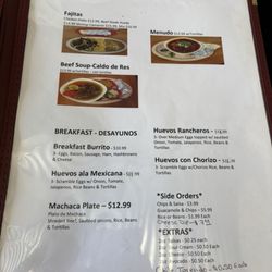 Don Taco Mexican Food - Menu