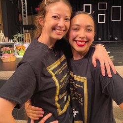 To The Pointe - Miss olivia (the co director) and I