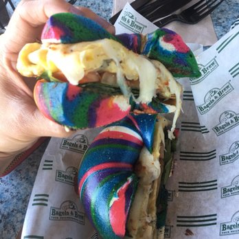 Bagels & Brew - Unicorn bagel breakfast!! - Bagels Near Me - Lake Forest, California Bagels & Brew - Unicorn bagel breakfast!! - Bagels Near Me - Lake Forest, California