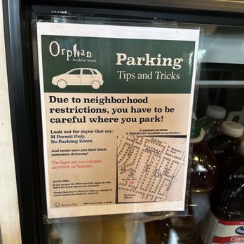 Orphan - Particular parking! Be advised - Breakfast & Brunch Near Me - Sacramento, California Orphan - Particular parking! Be advised - Breakfast & Brunch Near Me - Sacramento, California