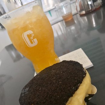 Contra Coffee & Tea - Emsayda Filipino Oreo Brioche! I was the first to try it! - Coffee & Tea Near Me - Orange, California Contra Coffee & Tea - Emsayda Filipino Oreo Brioche! I was the first to try it! - Coffee & Tea Near Me - Orange, California