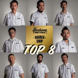 Handsome Factory Barber Shop - TOP8 at our new Wanchai shop!