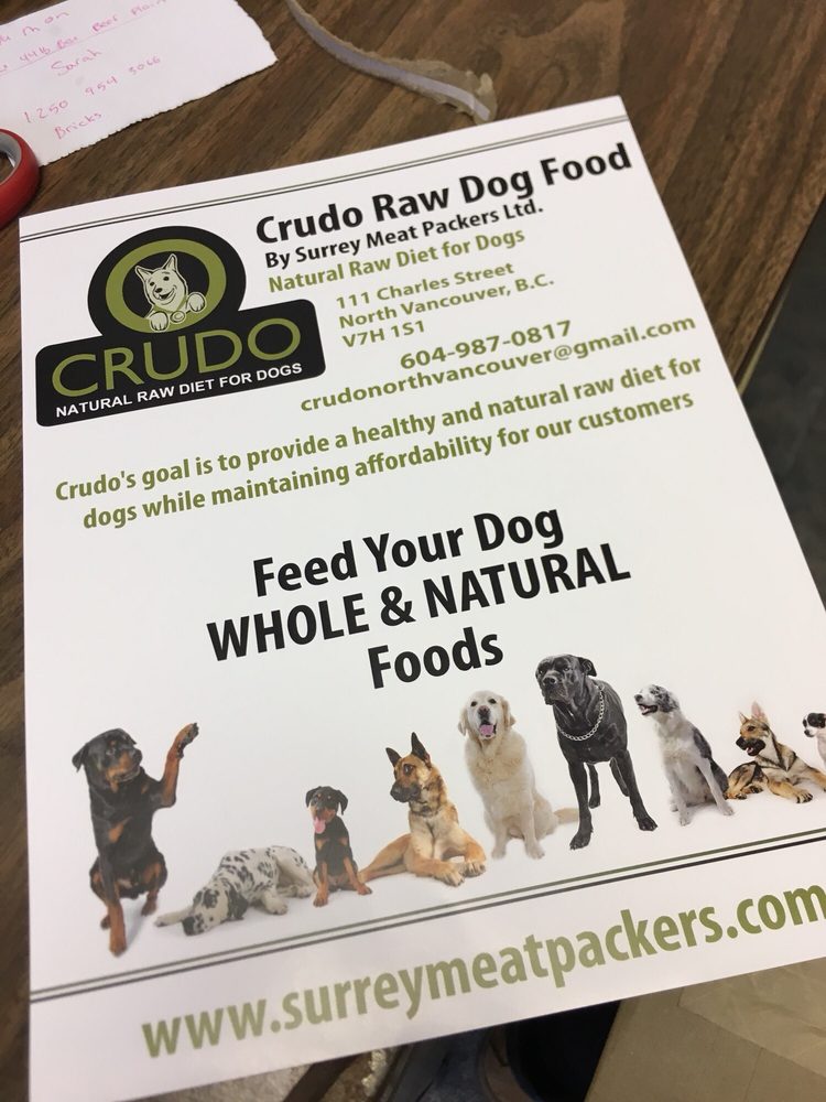 surrey meat packers raw dog food