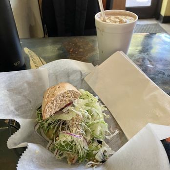 Dagwood's Deli - Veggie sub (half), root beer float - Delis Near Me - Bloomington, Indiana