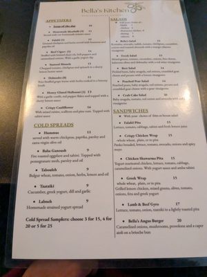 Menu photo 4 Bella's Kitchen Pearl River, NY Menu photo 4 Bella's Kitchen Pearl River, NY