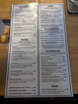 Menu photo 5 Tom Cat Bar & Grill San Diego, CA Menu photo 5 Tom Cat Bar & Grill San Diego, CA