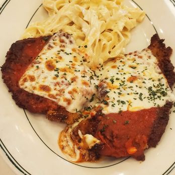 Mandola's Italian Kitchen - Amazingly delicious Chicken Parmesan with Fettuccine Alfredo! - Italian Near Me - Riverview, Florida Mandola's Italian Kitchen - Amazingly delicious Chicken Parmesan with Fettuccine Alfredo! - Italian Near Me - Riverview, Florida