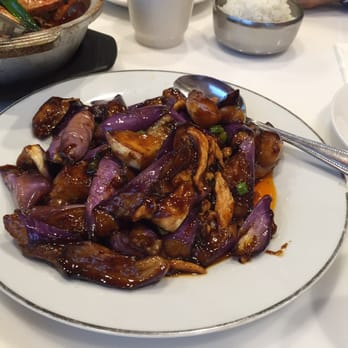 YuZhou Cafe - Eggplant with garlic - Szechuan Near Me - Gaithersburg, Maryland YuZhou Cafe - Eggplant with garlic - Szechuan Near Me - Gaithersburg, Maryland