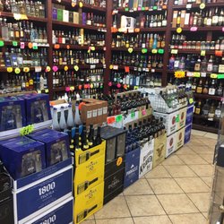 Huge selection of spirits