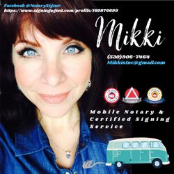 Mikki's Mobile Notary Service - Certified Signing Agent
Mobile Notary Public
15+ Years of experience