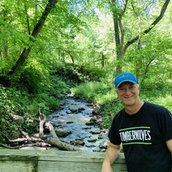 Kilen Woods State Park - Babbling brook