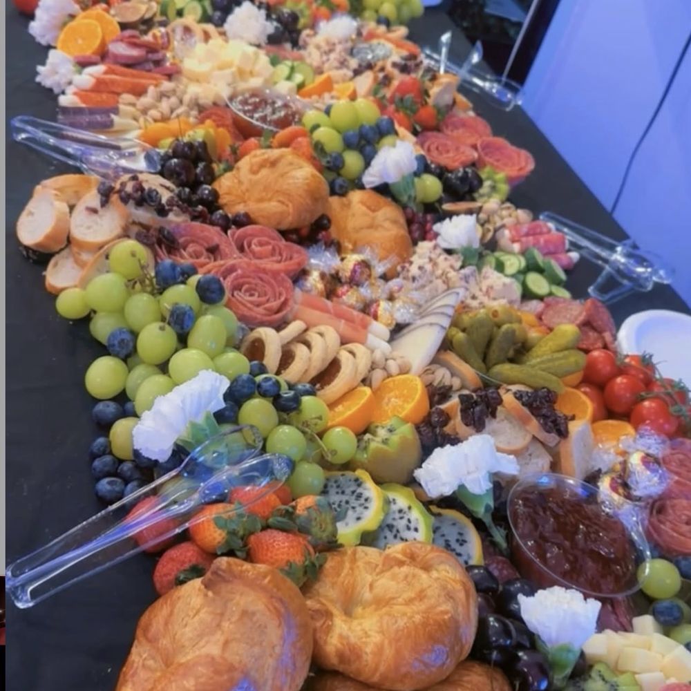 Char Krudie - Sophia's Quinceañera charcuterie grazing table 1.10.26 - Caterers Near Me - Corona, California