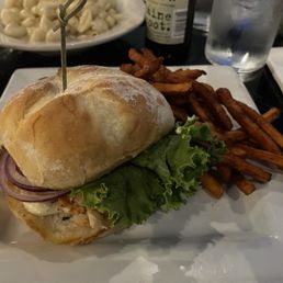 Captains Catch with Sweet Potato Fries
