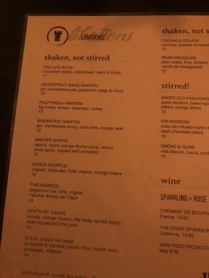 Menu photo 2 The Keep Lowell, MA