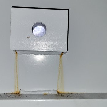 Valley Storm Shelters - Peep Hole is rusting from leaking - General Contractors Near Me - Huntsville, Alabama