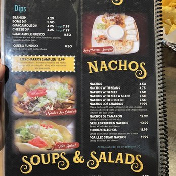 Los Charros - Appetizers / Nachos / Soup&Salad page - Mexican Near Me - Rushville, Illinois Los Charros - Appetizers / Nachos / Soup&Salad page - Mexican Near Me - Rushville, Illinois