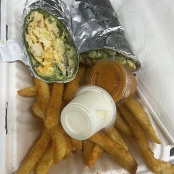 Tribos Peri Peri Chicken - Newark - Chicken Wrap & Peri Fries & Fountain Drink - Halal Near Me - Newark, New Jersey