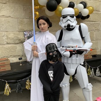 Characters for Parties  - Leia and Storm Trooper were epic! - Party Characters Near Me - Austin, Texas
