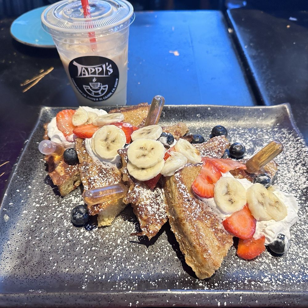 Tappi's Cafe - French toast & berries - Cafes Near Me - El Cajon, California Tappi's Cafe - French toast & berries - Cafes Near Me - El Cajon, California