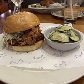 Rudy Royale - Fried chicken sandwich and cucumber - Chicken Shop Near Me - Charleston, South Carolina Rudy Royale - Fried chicken sandwich and cucumber - Chicken Shop Near Me - Charleston, South Carolina
