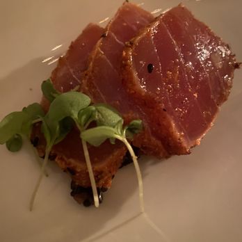 Cafe Monarch - Seared Yellow Fin Tuna Crudo - New American Near Me - Scottsdale, Arizona