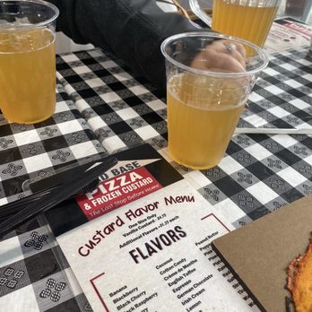 Third Base Pizza & Frozen Custard - Mango Cart Beer Pitcher - Pizza Near Me - Occoquan, Virginia