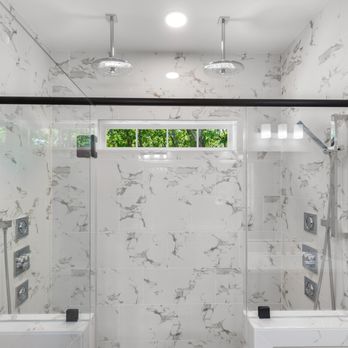 Trigon Homes - a walk - in shower and two sinks - General Contractors Near Me - Culpeper, Virginia Trigon Homes - a walk - in shower and two sinks - General Contractors Near Me - Culpeper, Virginia