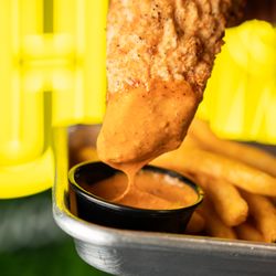 Tuxon Chix - Chicken Tender With Tuxon Dipping Sauce