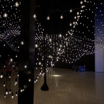 Superblue Miami - Boring heartbeat lights - Art Museums Near Me - Miami, Florida