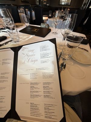 Menu photo 1 Morton's The Steakhouse Coral Gables, FL
