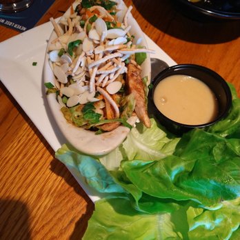 T-BONES Great American Eatery - Chicken Lettuce wraps- very yummy - American Near Me - Salem, New Hampshire T-BONES Great American Eatery - Chicken Lettuce wraps- very yummy - American Near Me - Salem, New Hampshire